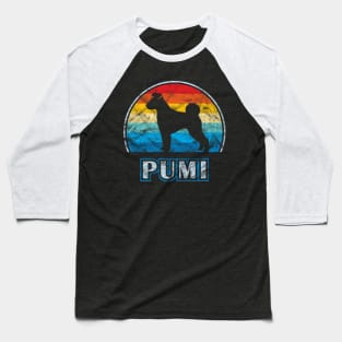 Pumi Vintage Design Dog Baseball T-Shirt
